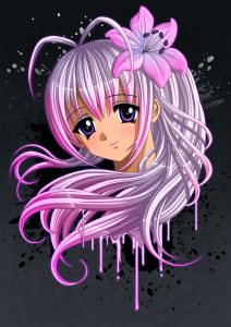 Anime Girl Head Cartoon Style Anime Stock Vector (Royalty Free) 2300931551  | Shutterstock