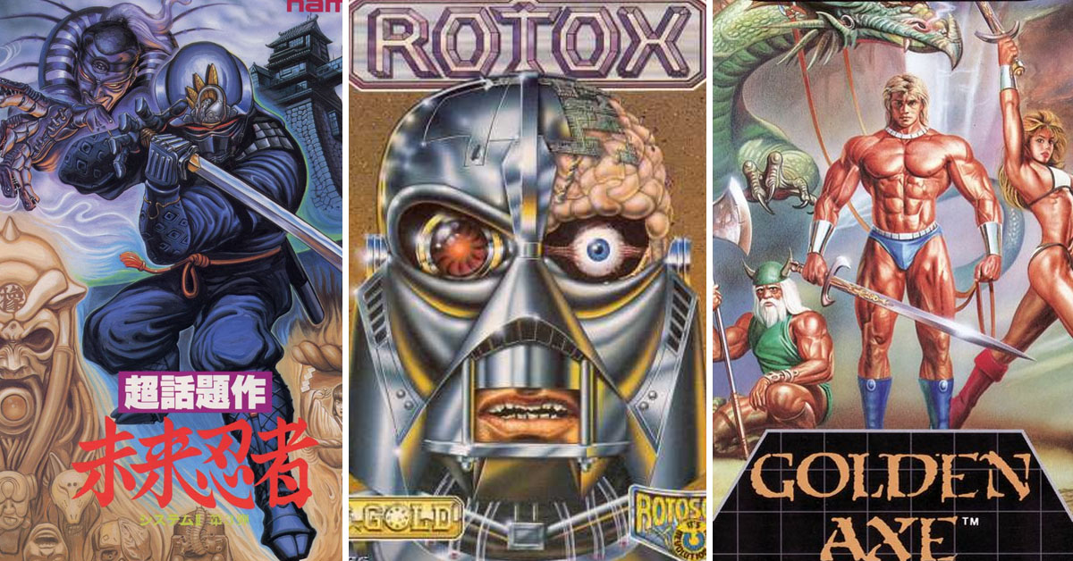 80s game covers